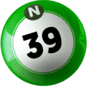 Bingo ball green